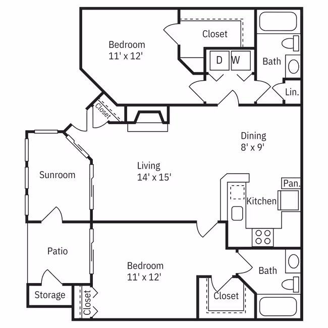 Unit 0504 0504 floor plan